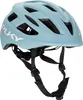 A light blue bicycle helmet with black straps and mesh vents, shown against a white background. Anteprima dell’immagine prodotto