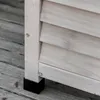 Wetterfeste Gartenbox aus Fichtenholz, grau, 127x56x60 cm, Produktbild-Vorschau 9