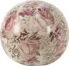 Palla in Vetroceramica Clayre & Eef Ø 9x8 cm Fiori in Anteprima dell’immagine prodotto 1