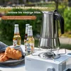 Mokkakanne aus Edelstahl, Kaffeemaschine, Perkolator, 12 Produktbild-Vorschau 4