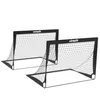 Set di porte da calcio VirtuFit Pop-Up 120 x 90 cm con Anteprima dell’immagine prodotto 1