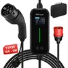 APP Tragbare EV Ladegerät 11kW 2 Typ 6m Ladekabel 6-16A CEE Produktbild-Vorschau 2