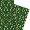 Elegantes Hirsch Geschenkpapier mit Hirsch Silhouette im Produktbild-Vorschau 2