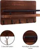 Portachiavi in legno – Marrone scuro – 30 x 18 cm – Anteprima dell’immagine prodotto 7