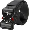 Cintura militare tattica unisex, grigia, in nylon Anteprima dell’immagine prodotto 2