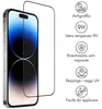 iPhone 15 Pro Screenprotector: Accezz Gehard Glass Full Anteprima dell’immagine prodotto 7