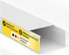 Kabelkanal aus hochwertigem PVC weiß Kabelleiste 2m - 1 Produktbild-Vorschau 1