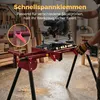 HOMCOM Gehrungssägenständer mit Rollen und ausziehbaren Produktbild-Vorschau 6