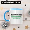 Trendation - Mittelfinger Loading Bitte Warten Tasse (Blau) Produktbild-Vorschau 3