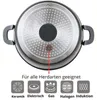 Cheffinger, padella per sauté 24 cm in marmo con manici in Anteprima dell’immagine prodotto 3