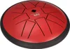 Sela SE 362 Melody Tongue Drum 6“ F Minor Red Produktbild-Vorschau 3