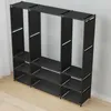 Szafa Materiałowa Tekstylna Składana Garderoba Na Ubrania Podgląd zdjęcia produktu 8