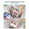 Zimilo 5X Organizér do mrazáku, stohovatelné drátěné koše Náhled obrázku produktu 7
