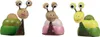Tischdeko Frühling Deko Schnecke Holz Metall 8cm 3er Set, 3 Produktbild-Vorschau 1