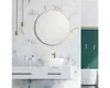 Specchio rotondo Talos Picasso oro Ø 60 cm - con cornice in Anteprima dell’immagine prodotto 1