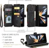 Galaxy Z Fold4 Handyhülle, Reißverschluss Hülle Kunstleder Produktbild-Vorschau 2