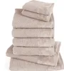 Pure Label 8-TLG Handtücher Set mit Aufhängeschlaufen aus Produktbild-Vorschau 1