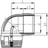 Georg Fischer GF ELGEF, bocht 90°, PE100, SDR11, diameter Productafbeelding-voorbeeld 5