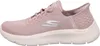 A side view of a pink Skechers GO WALK FLEX GRAND ENTRY women's sneaker. Anteprima dell’immagine prodotto
