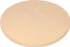 A round wooden cutting board on a white background. Podgląd zdjęcia produktu