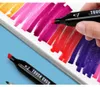 Alkoholmarker Set 80 Farben mit Etui – Doppelseitige Twin Produktbild-Vorschau 5