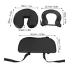Coussin facial réglable en forme de U - Appui-tête pliable Voir les images du produit 7
