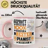 Pianist Geschenk Lustiger Spruch für Pianist Geschenkidee Produktbild-Vorschau 3