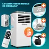MONZANA® Climatiseur Mobile 9000 BTU Silencieux – WiFi & Voir les images du produit 4