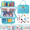 Livre d'activités Montessori pour bébés – Tableau d'éveil Voir les images du produit 9
