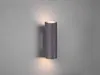 Moderne Up & Down Wandleuchte Metall Schwarz matt Höhe Produktbild-Vorschau 3