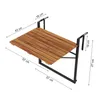 Balkontisch Klapptisch Hängetisch Balkonhängetisch Balkon Produktbild-Vorschau 8