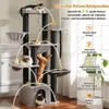PAWZ Road Kratzbaum Grosse Katzen stabil mit 11cm Stämme, Produktbild-Vorschau 4