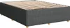 vidaXL Boxspringbett mit Matratze Dunkelgrau 140x200 cm Produktbild-Vorschau 6