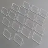 Mini-Tischaufsteller aus Acrylglas 8 x 5 cm – 10er-Set, Produktbild-Vorschau 4