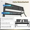 Gartenbank MALLORCA mit Sitzkissen | in Holzoptik, Produktbild-Vorschau 6