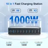 keepdrum USB-Schnell-Ladestation GaN10 10 Anschlüsse Produktbild-Vorschau 7