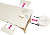 Table de massage pliante 2 zones en bois et portable - Voir les images du produit 8