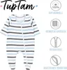 TupTam Baby Unisex Schlafstrampler Mädchen Schlafanzug mit Produktbild-Vorschau 2