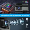 CkeyiN Dashcam Auto 4K 1080P Dual-Objektiv 170° Weitwinkel Produktbild-Vorschau 3