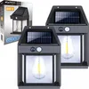 MasterLED Solar Wandleuchte LED 2er Set – 3000K Warmweiß – Produktbild-Vorschau 1