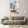 Bilder auf glas - Einteilig - Fischer Schiff Fan - 80x120cm Produktbild-Vorschau 7