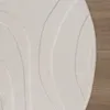 Volero - Runder Teppich Wohnzimmer - Charm Shapes Weiß - Ø Produktbild-Vorschau 5