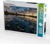 Calvendo Panorama bei Hochwasser 1000 Teile Puzzle quer Produktbild-Vorschau 1