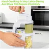 Spiralschneider Gemüse 4-in-1 mit Behälter, Zucchini Produktbild-Vorschau 5