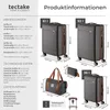 tectake® Reisekofferset Madison 13-teilig, Hartschalen aus Produktbild-Vorschau 5