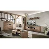 Highboard mit LED Beleuchtung BURNHAM-36 in Eiche Nb. mit Produktbild-Vorschau 5