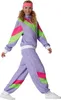 dressforfun® Damenkostüm Retro 80er 90er Jahre Jogginganzug Produktbild-Vorschau 3