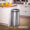 MONZANA® Poubelle automatique acier inoxydable 58 L capteur Voir les images du produit 2