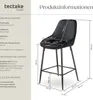 tectake® Thekenstuhl Siera 49 x 54 x 100 cm, Belastbarkeit Produktbild-Vorschau 5