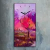 Dekor Leinwand Uhr Wandbilder Geräuschlos 30x60 Landschafts Produktbild-Vorschau 2